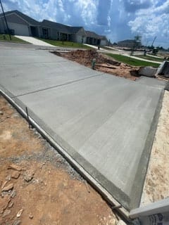 Driveway Pour