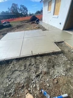 CP Concrete Construction crew at work